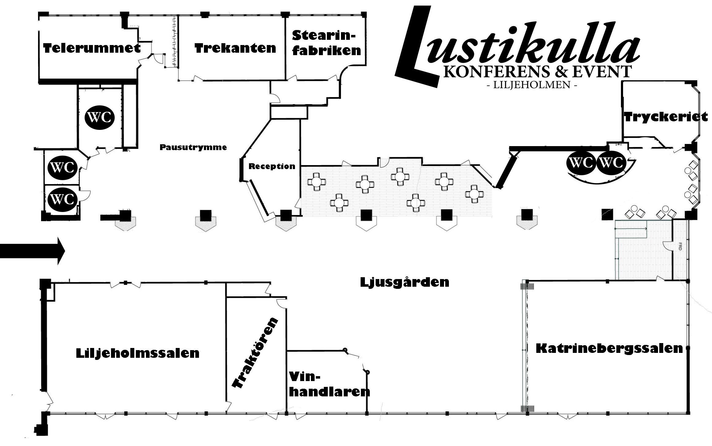 Planritning på huset Planritning Piperska Muren